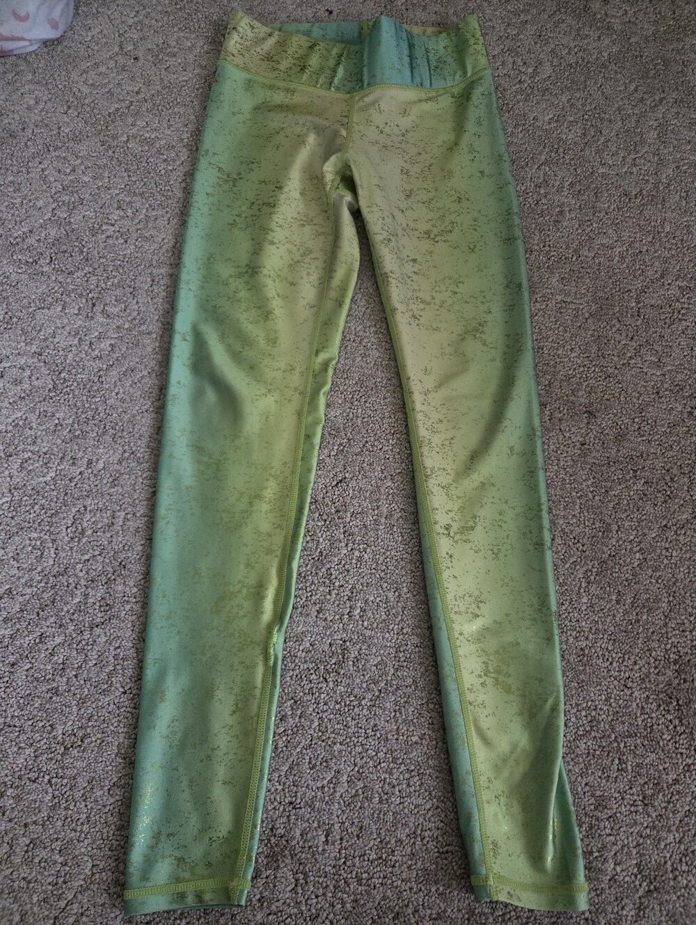 Terez Metallic Ombre Leggings Size Xs